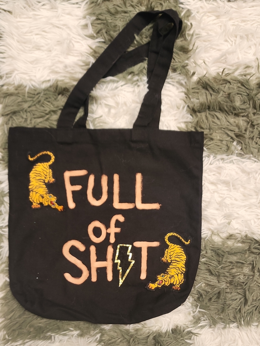 Handmade Canvas Reusable Shopping Bag